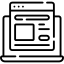 Ícone Front-end